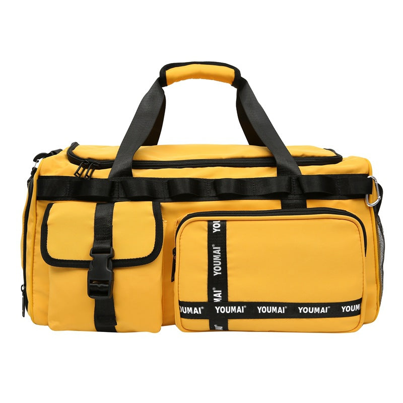 Sportliche Multifunktions-Duffel-Tasche Mit Praktischen Fächern Brehn