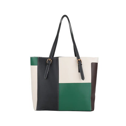 Stylische Farbblock-Tote-Bag Brehn