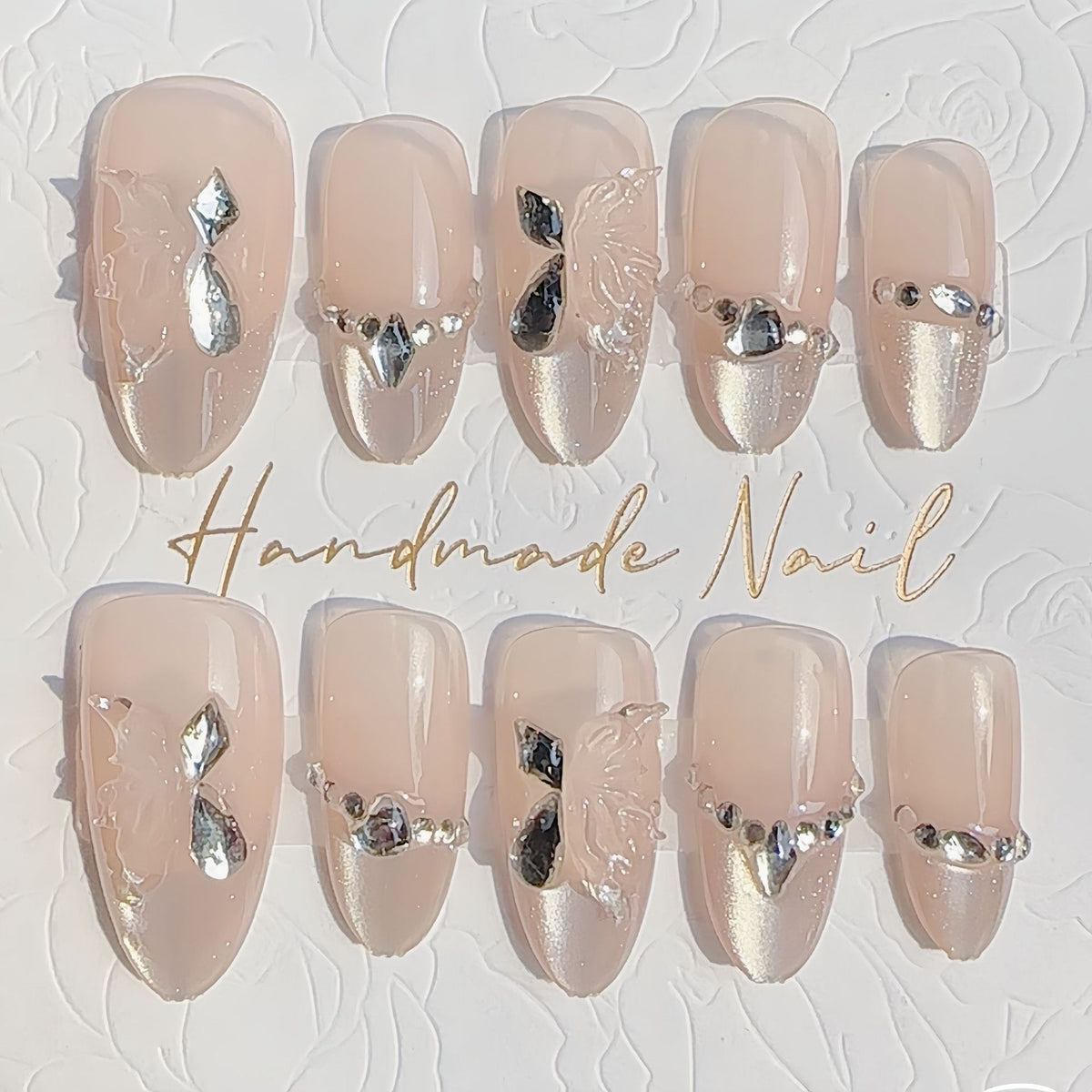 Künstlerisches Press-On-Nageldesign Brehn 1789803418