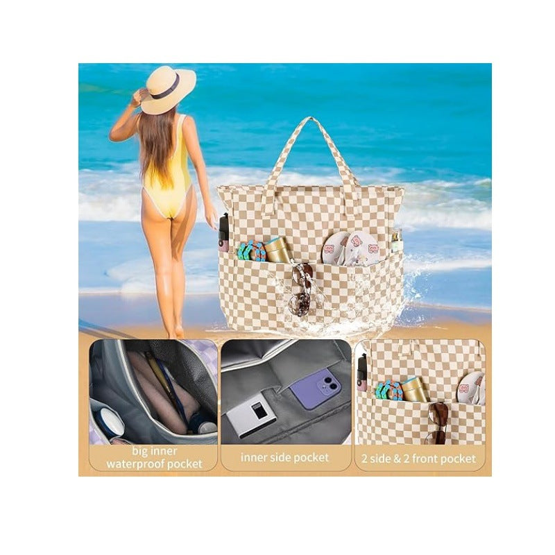 Geräumige Strandtasche mit Vielseitigen Fächern Brehn