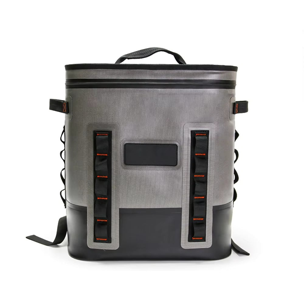 Unisex nan isolierter Outdoor-Kühlrucksack mit wasserdichter TPU-Beschichtung, robusten MOLLE-Schlaufen und ergonomischen Tragegurten Brehn