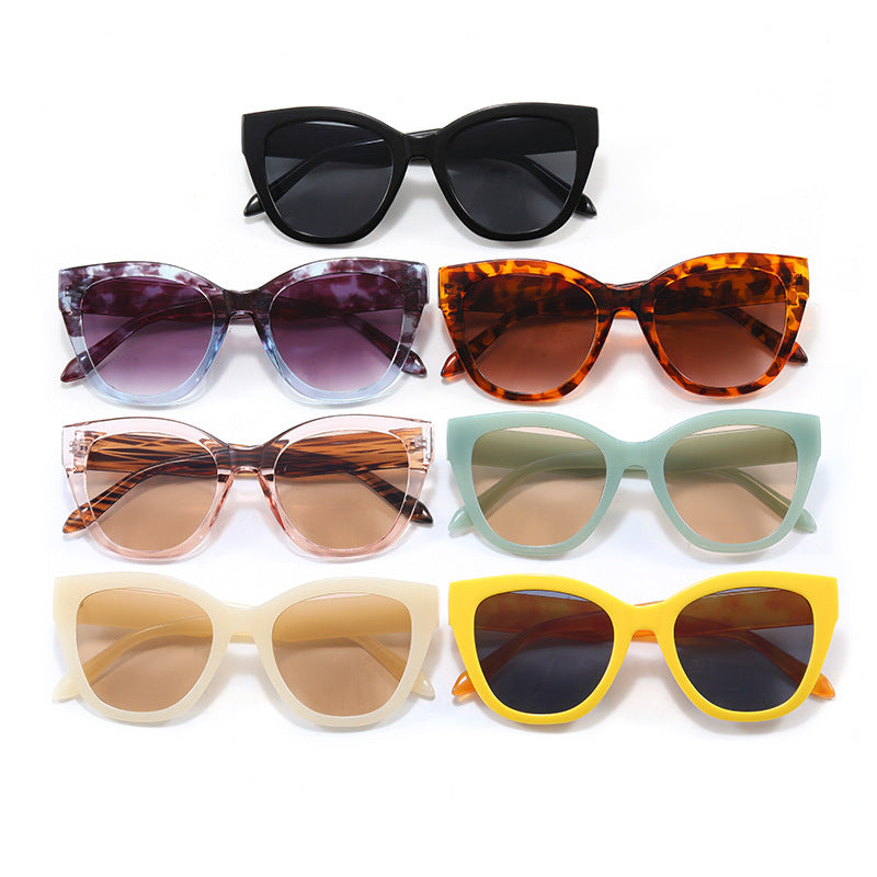 Damen extravagante Sonnenbrille mit modischem Design Brehn