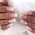 Deluxe Floral Acryl Press-On Nageltipps Brehn