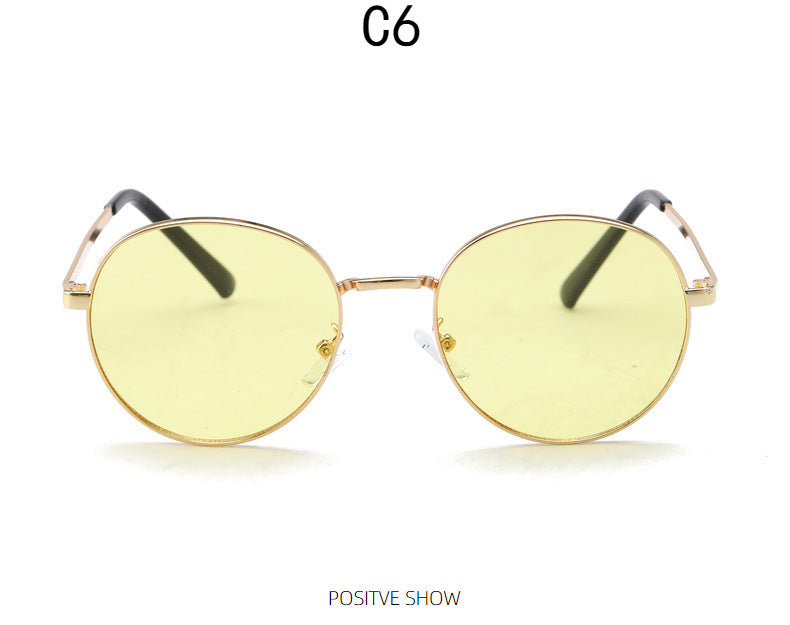 Damen modische Sonnenbrille mit verspiegeltem Farbverlauf Brehn