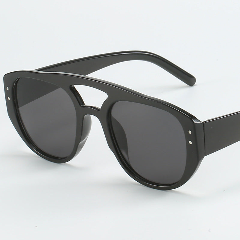 Damen Modische Sonnenbrille im stilvollen Leopardenmuster Brehn