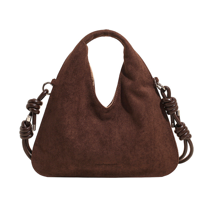 Wildleder Hobo Tasche