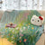 Weiches Floral-Wurfdecke