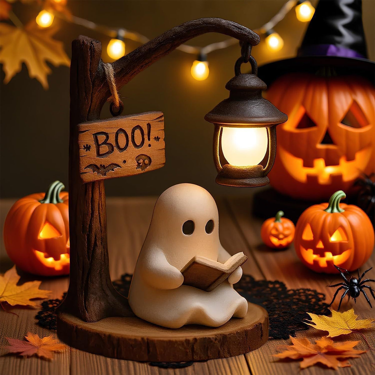 Halloween-Themen Geist Leselampe Brehn