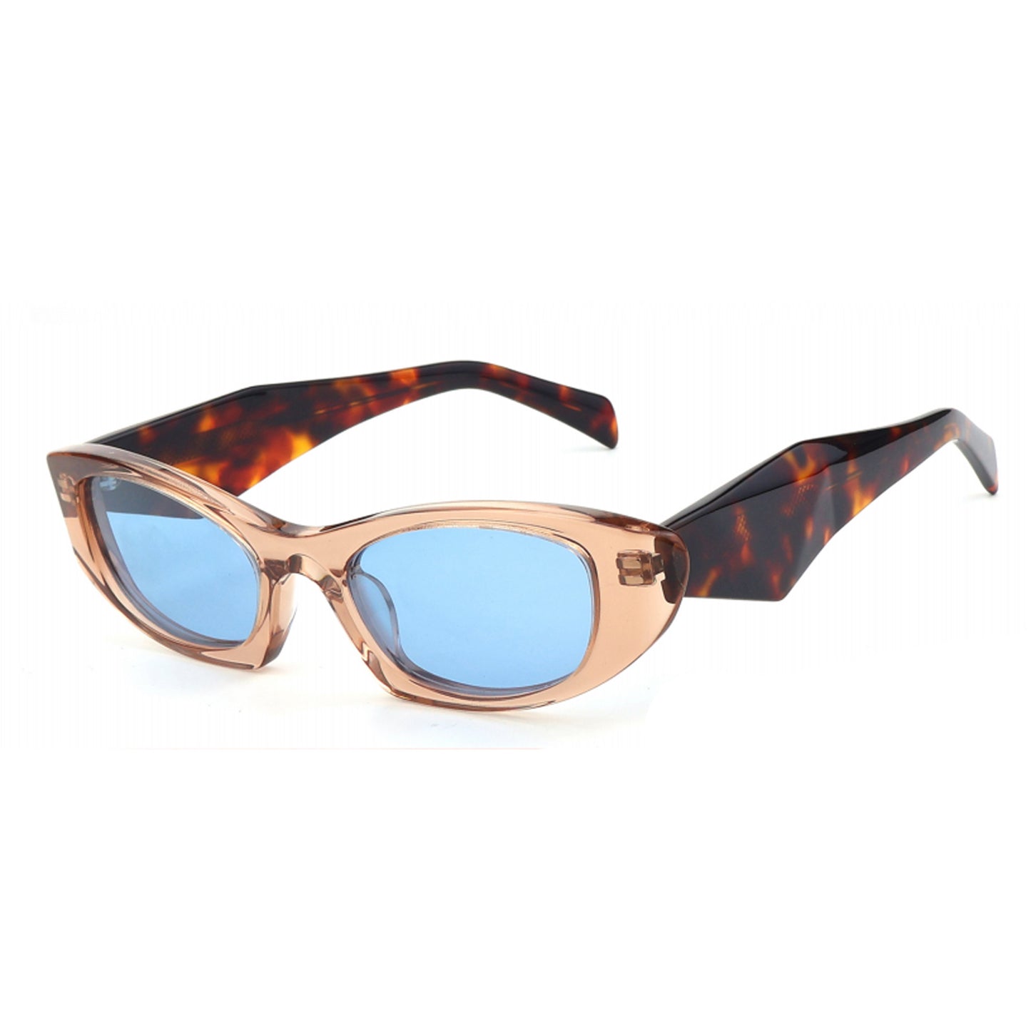 Damen Cat-Eye Sonnenbrille im modernen Retro-Design mit stilvollem Kunststoffrahmen Brehn