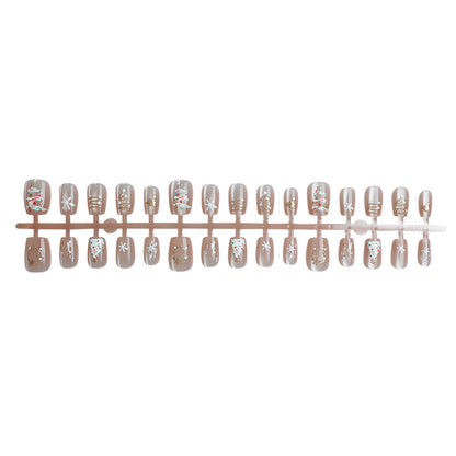 Elegantes Künstlerisches Press-On Nagelkunst Set