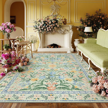 Vintage Floral Teppich
