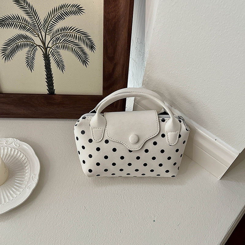 WoStylish Polka Dot Handtasche Brehn