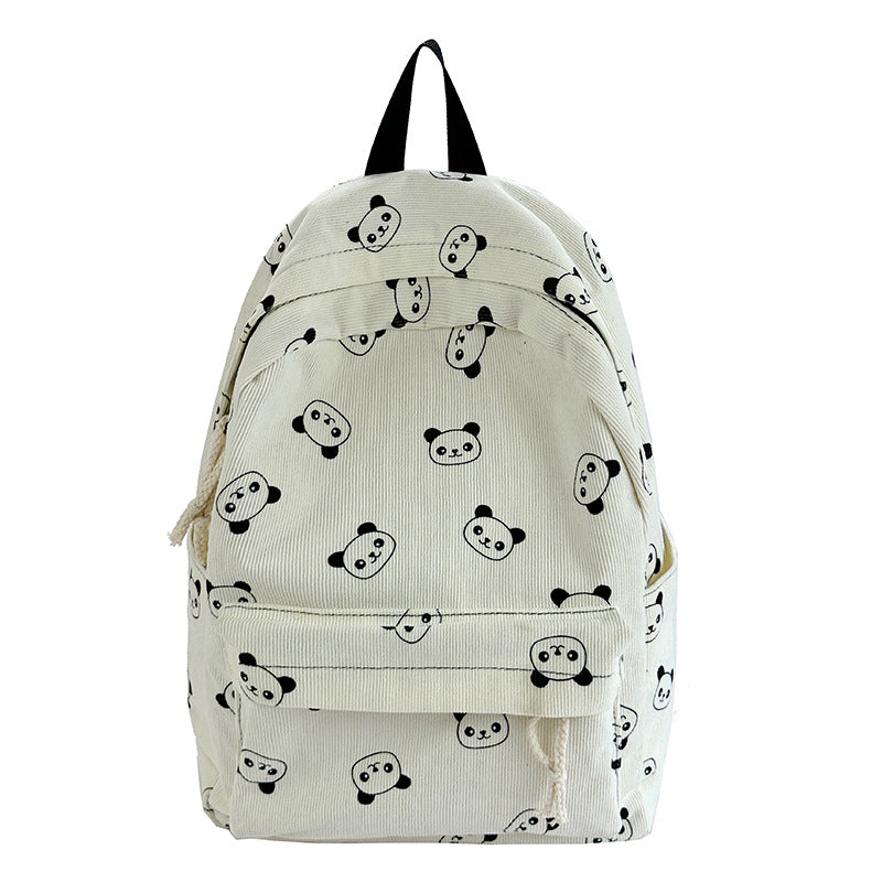 Lässiger Rucksack mit Pandamotiv Brehn