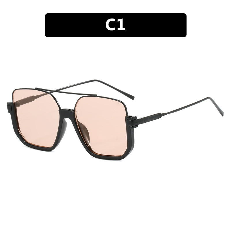 Damen oversized Sonnenbrille mit elegantem, quadratischen Rahmen Brehn