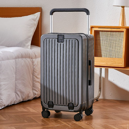 Kompakte Hartschalenkoffer mit 360-Grad-Drehrollen