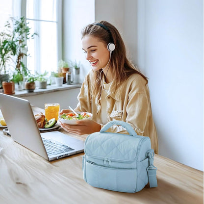 Isolierte Lunch-Tasche mit mehreren Fächern Brehn