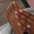 Bunte Künstlerische Nagelkunst Brehn