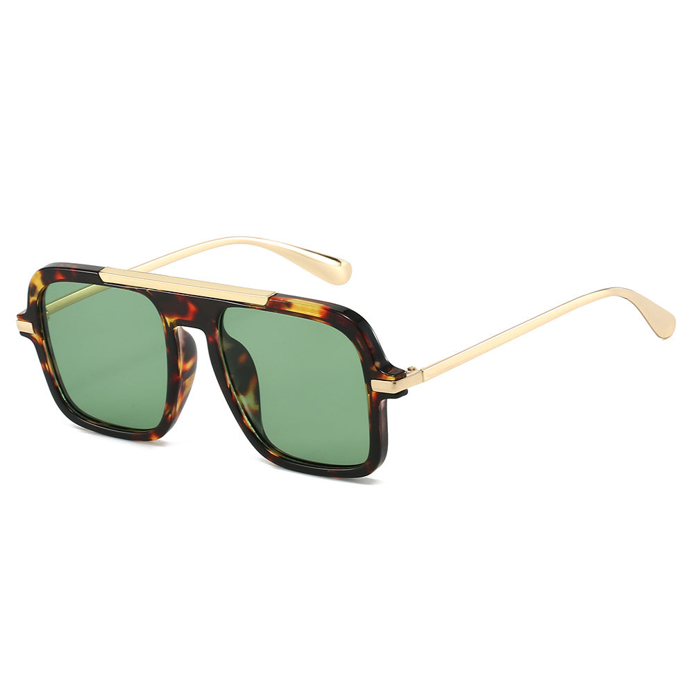 Damen modische Sonnenbrille mit angesagtem quadratischem Rahmen Brehn
