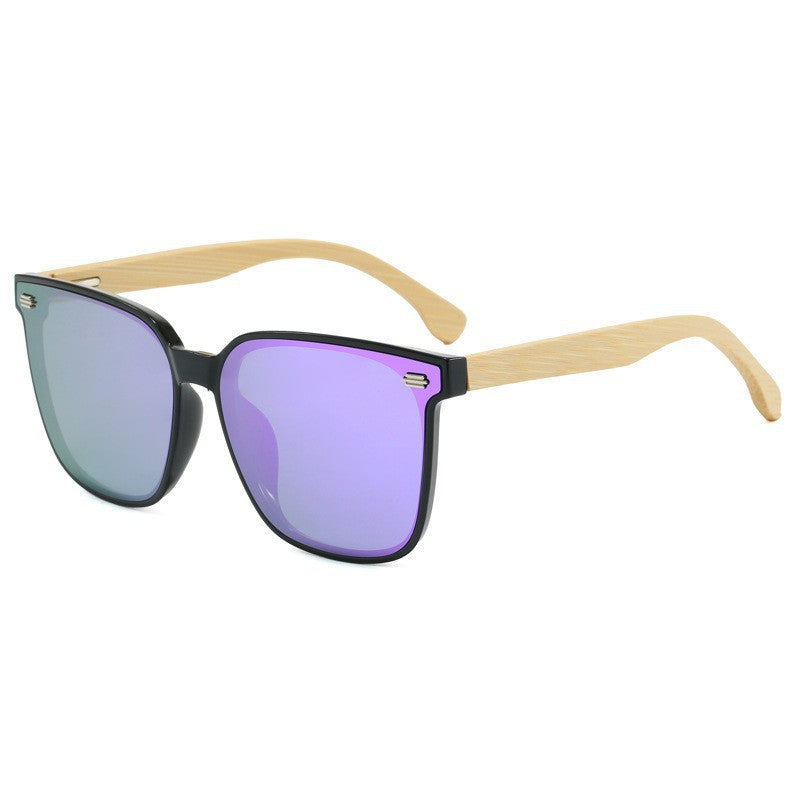 Damen Modische Sonnenbrille mit Bambusbügeln und polarisierten Gläsern Brehn