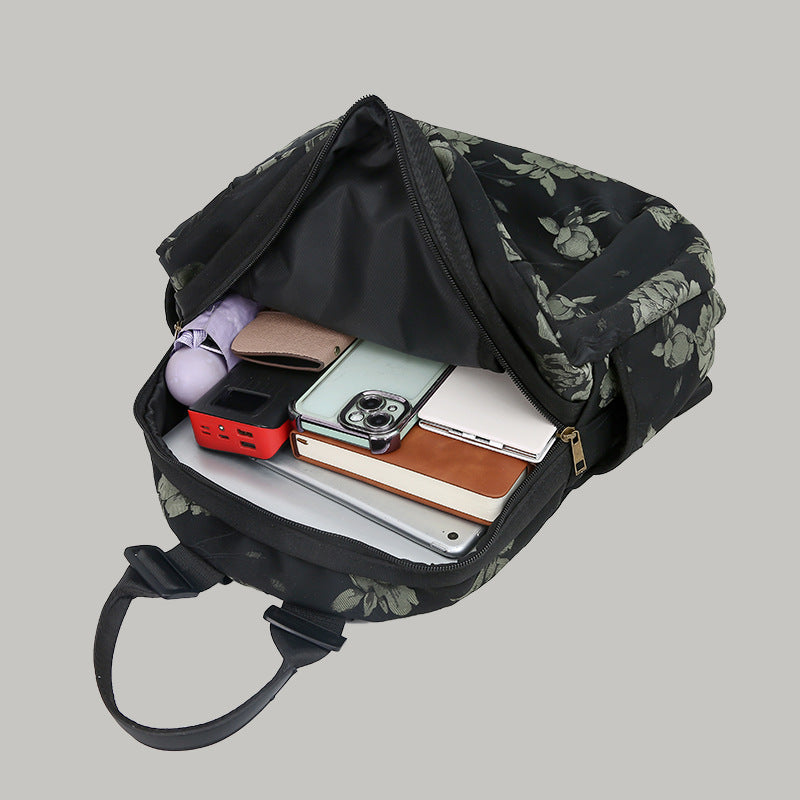 Blumenmuster Sling Backpack Brehn