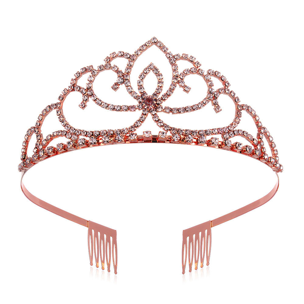 Damen Funkelnde Hairstyling Tiara Brehn
