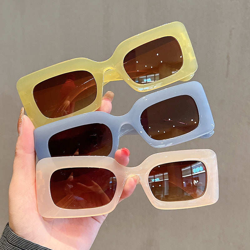 Fette Übergroße Quadratische Rahmen Sonnenbrille Brehn