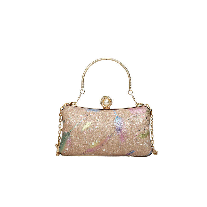 Glitzernde Abend-Clutch-Tasche Brehn