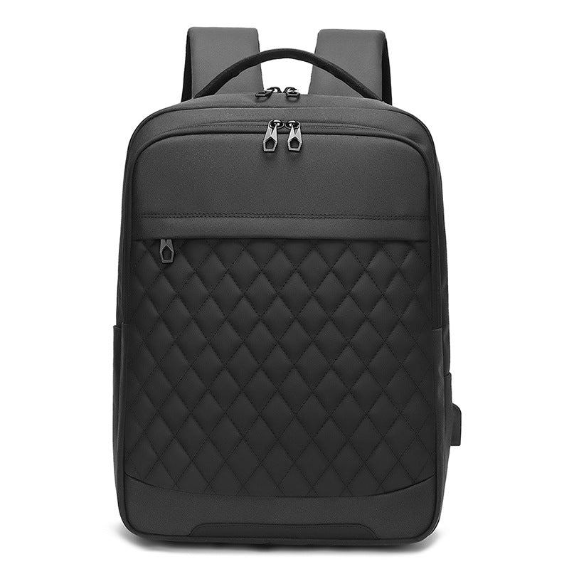 Stylischer gesteppter Laptop-Rucksack Brehn
