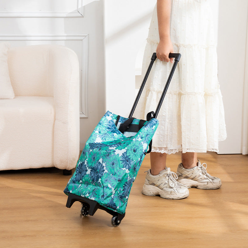 Praktische Rolltasche mit Floralem Design Brehn