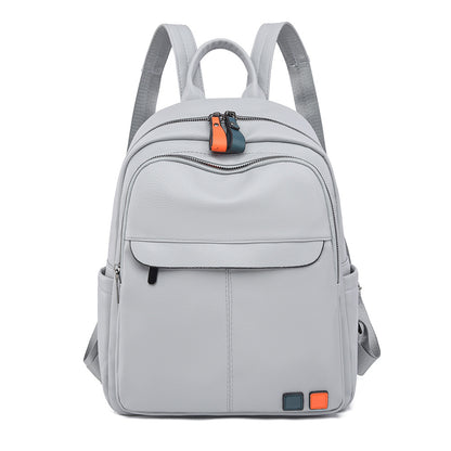 Leder Mehrfachfach Rucksack Brehn