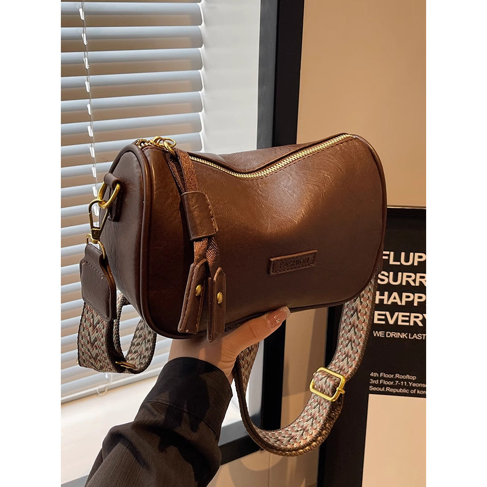 Elegante Reißverschluss-Crossbody-Tasche Brehn