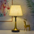Moderne Plattenbasis Tischlampe