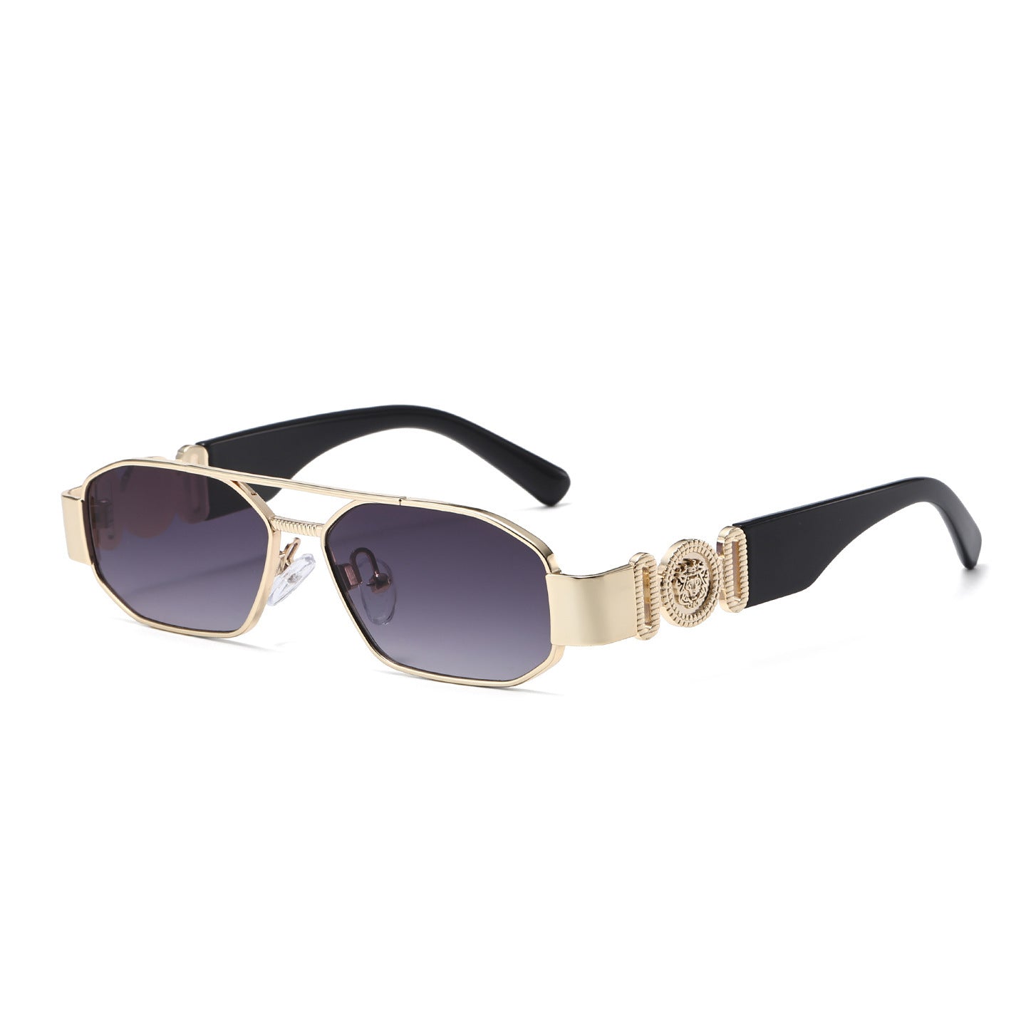 Stylische Übergroße Achtkantige Sonnenbrille Brehn