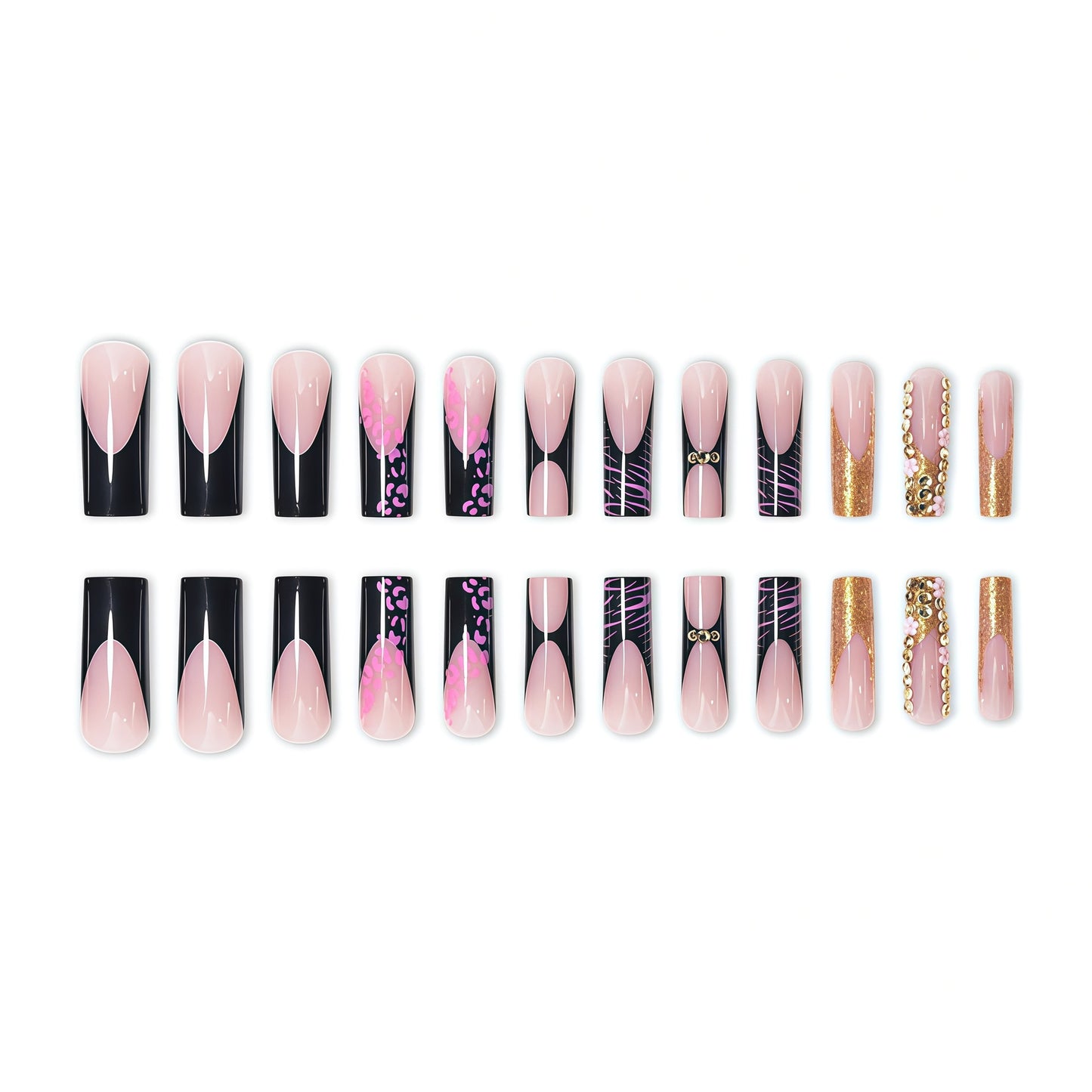 Stylische Stiletto-Nagelverlängerungen Brehn