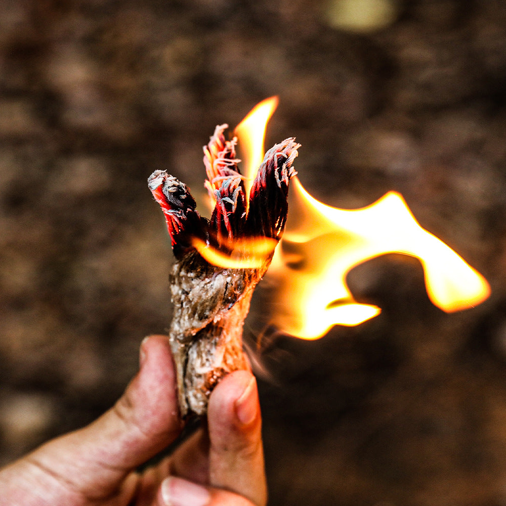 naturharzbeschichtetes Seilanzünder für Camping Survival Brehn