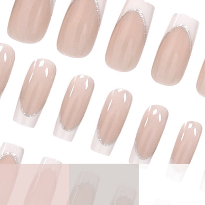 Elegante Französische Tipp-Acryl-Nail-Enhancements Brehn 1789915911