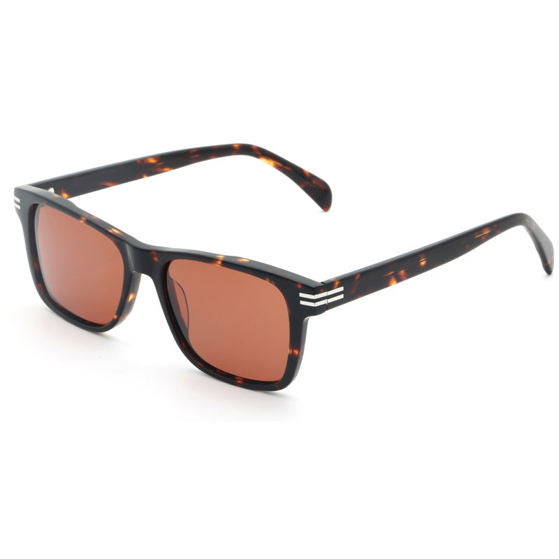 Damen Designer-Sonnenbrille mit modernem Lackrahmen und polarisierten Gläsern Brehn
