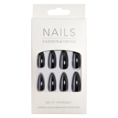 Elegantes Spiegel-Finish Press-On Nail Set Brehn