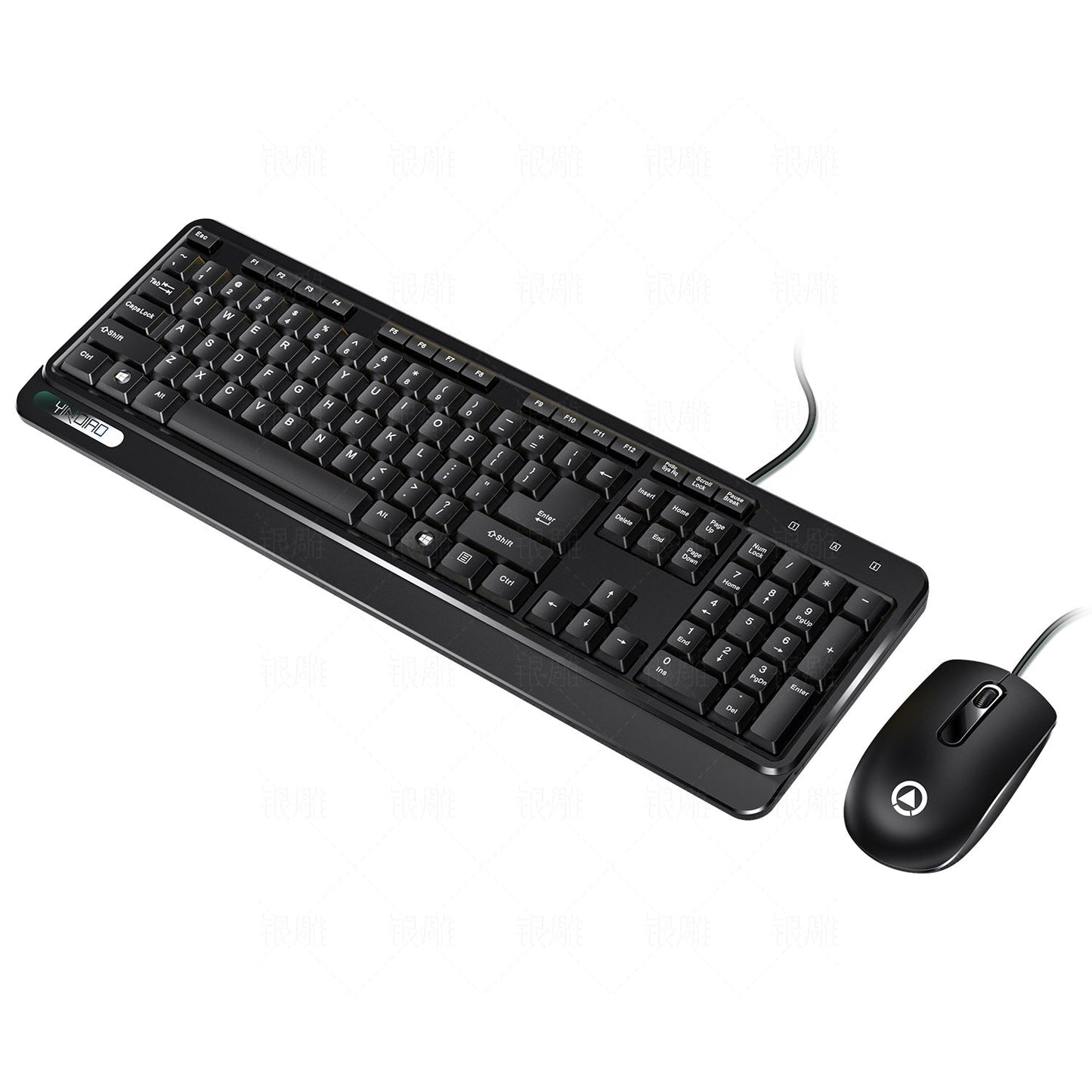Kompakt Verdrahtetes Tastatur- und Maus-Set Brehn