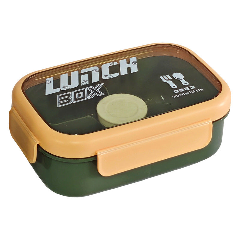 Vielseitige auslaufsichere Lunchbox mit Besteck