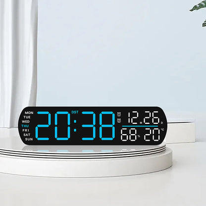 Digitaler Multifunktionswecker mit großem LED-Display Brehn