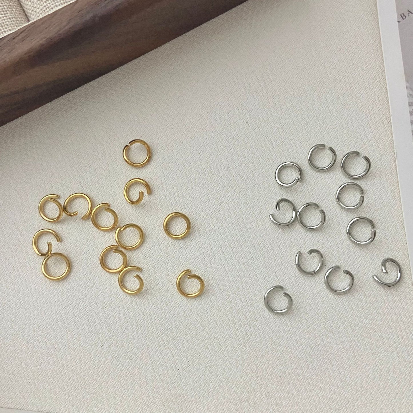 Schlanke minimalistische Metallring-Clips Brehn