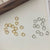 Schlanke minimalistische Metallring-Clips Brehn