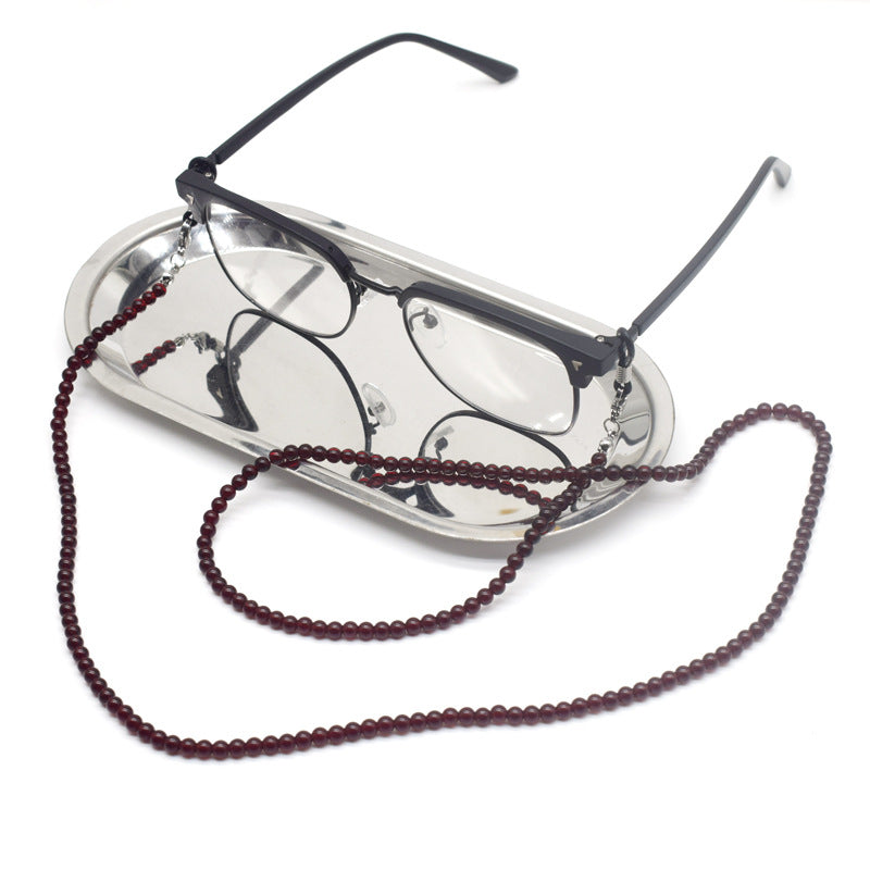 Stylische Perlen-Brillen Kette Brehn