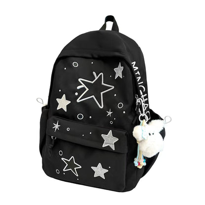 Stern-Stickerei Leichter Rucksack Brehn