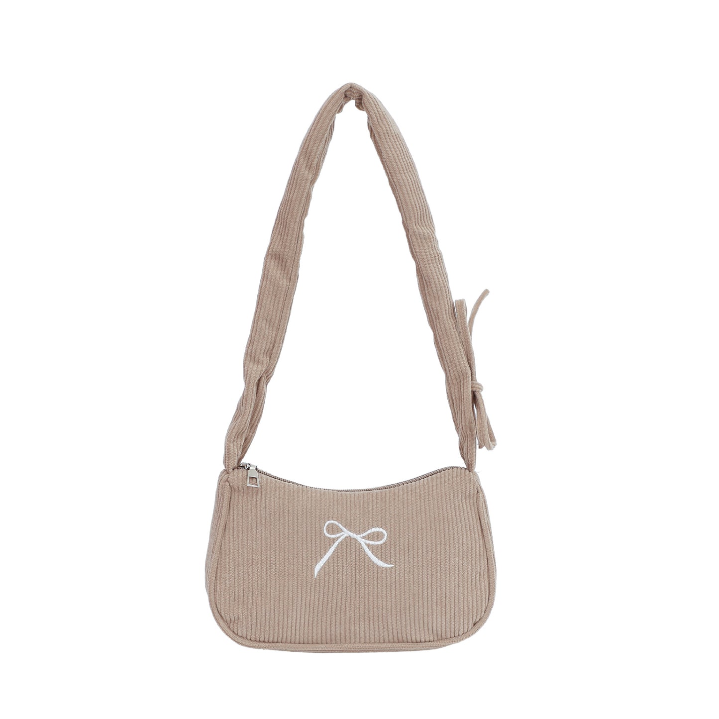 WoElegant Texturiertes Cordura Crossbody Bag Brehn