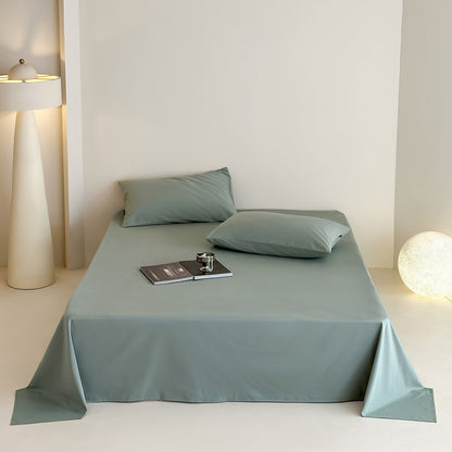 Luxuriös atmungsaktives Baumwollsatin Bettwäsche-Set