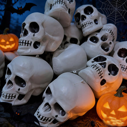 Gruselige Dekoration Totenkopf