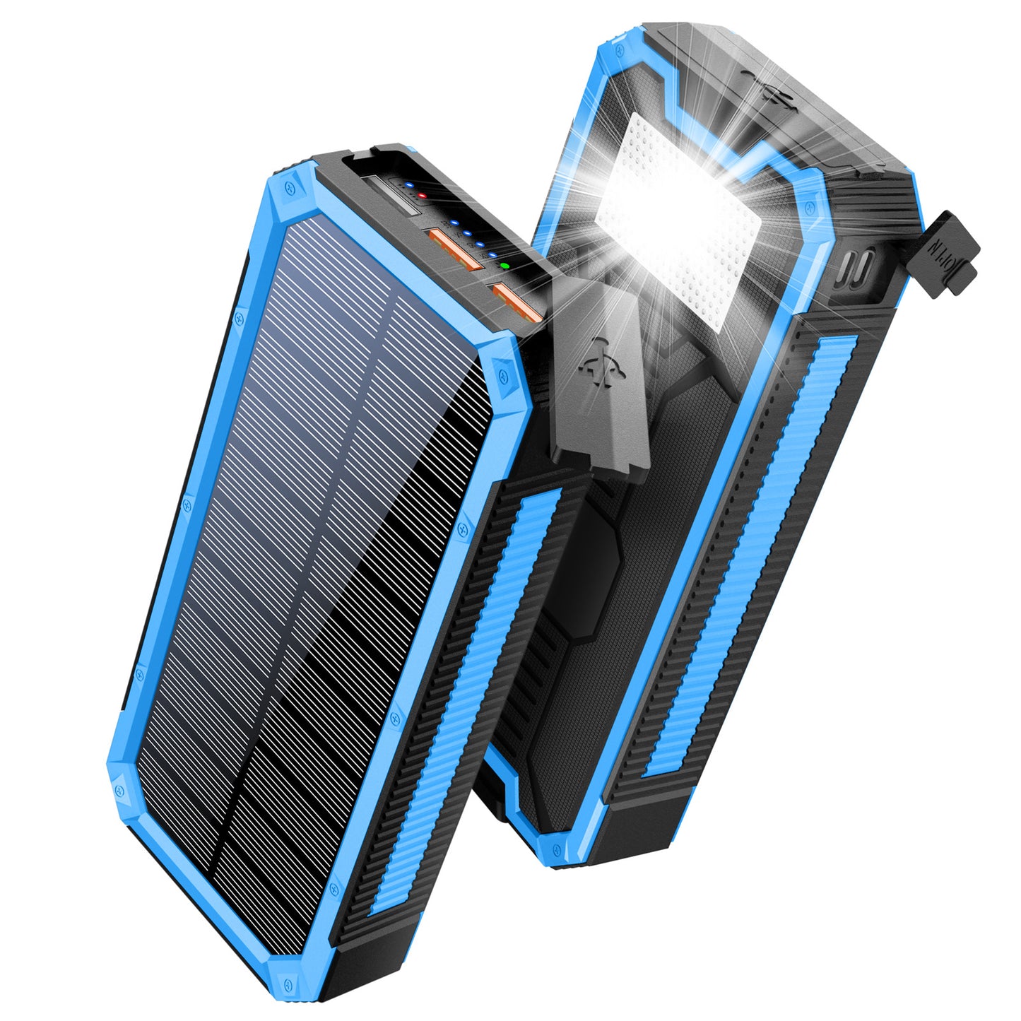 Tragbare Solar-Powerbank mit Hochbelastbarem Design und Mehrfachem Ausgängen Brehn