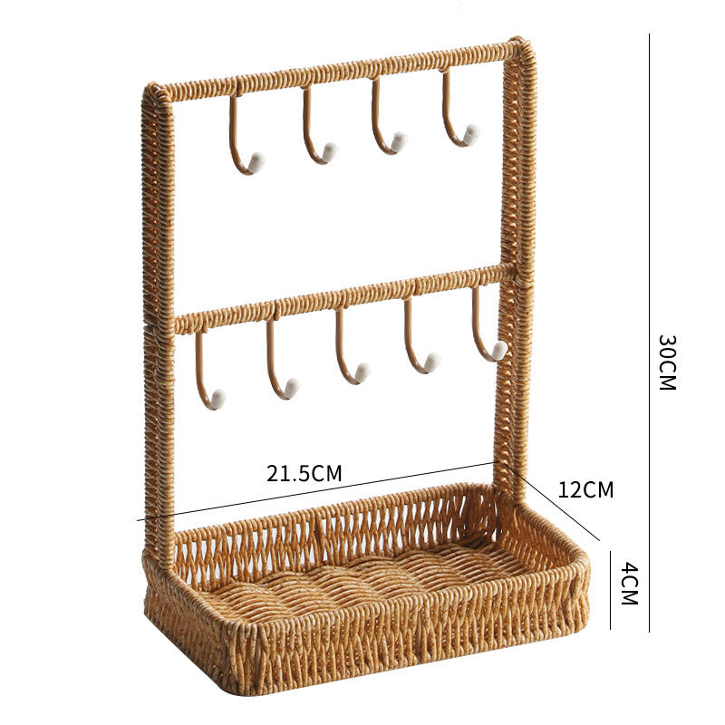 Unisex Vielseitiger Aufbewahrungskorb mit Haken Brehn